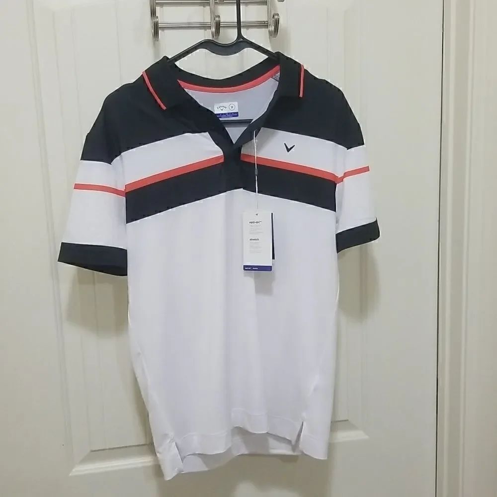 Callaway Golf Men's Size Small Opti-Dri Polo Shirt  NWT